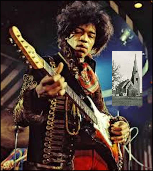 Jimi Hendrix og Vålerenga kjerke - og et par hornsignaler ...